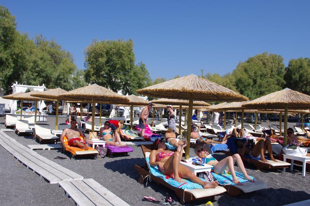 Rk Beach Hotel Kamári Esterno foto