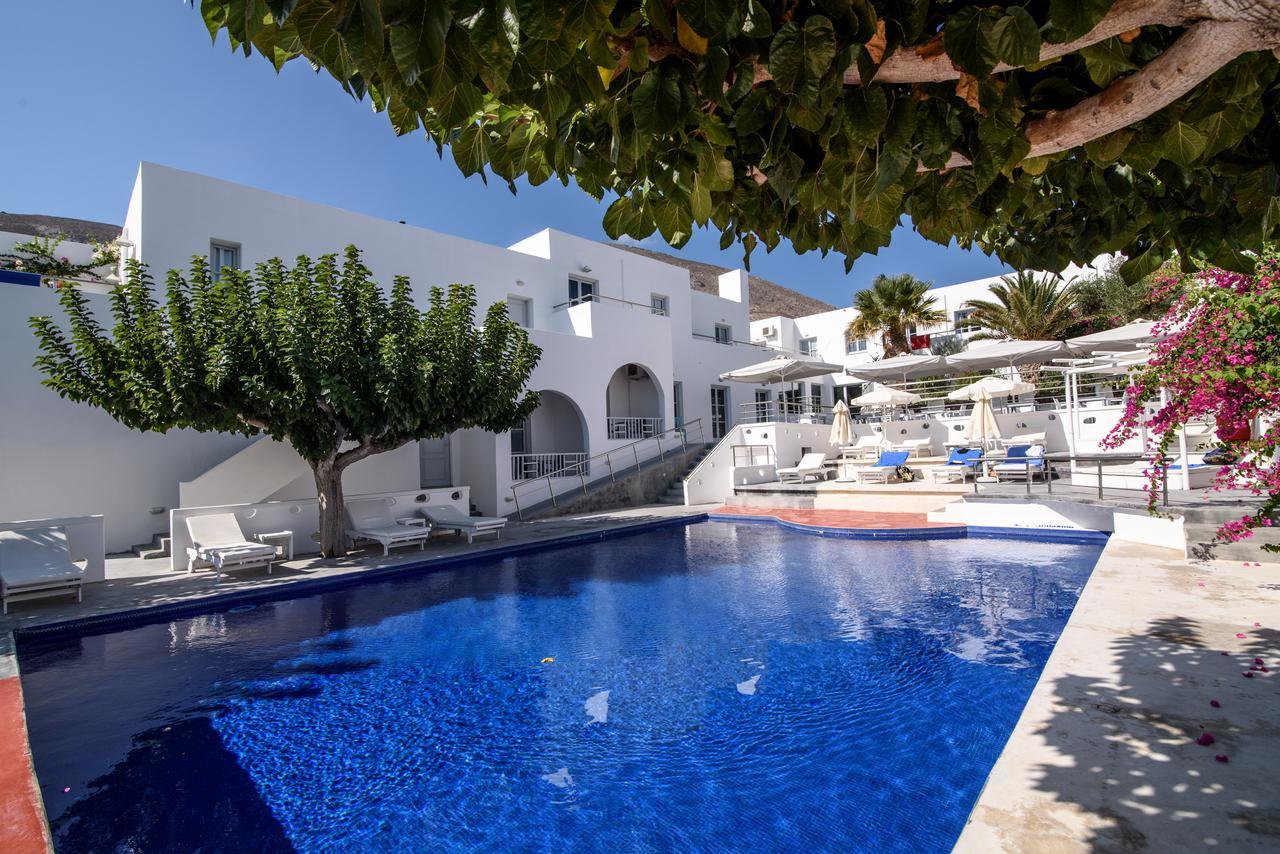 Rk Beach Hotel Kamári Esterno foto
