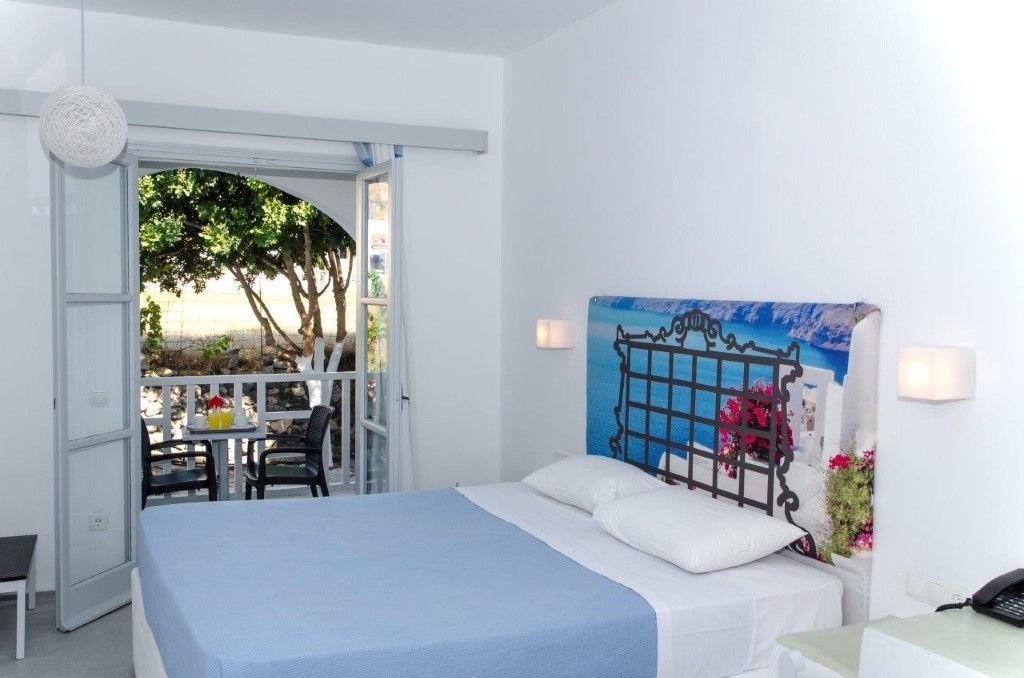 Rk Beach Hotel Kamári Camera foto