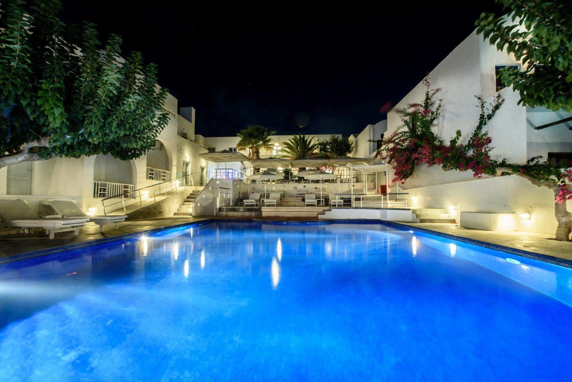 Rk Beach Hotel Kamári Esterno foto