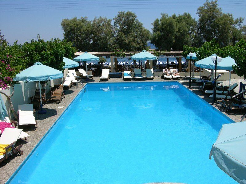 Rk Beach Hotel Kamári Esterno foto