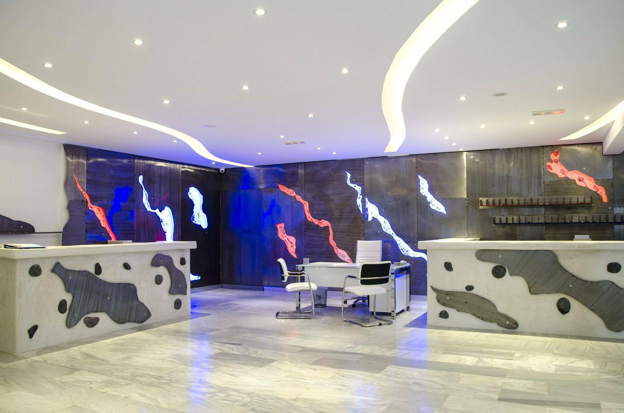 Rk Beach Hotel Kamári Interno foto