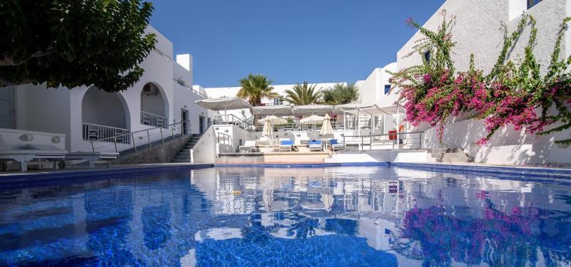 Rk Beach Hotel Kamári Esterno foto
